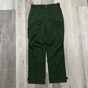 VTG Terry Manufacturing Wildand Forest Service Aramid FR Cargo Pants 2007 Green